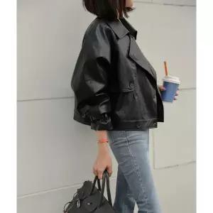 [다바걸][D&B made] 도벤트레더트렌치