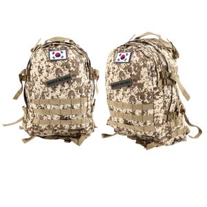 육군 디지털 백팩 군인가방 사막 데저트디지털 패치 벨크로 커스텀 와펜 부착