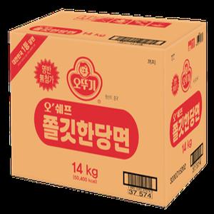 오뚜기 오쉐프 쫄깃한당면 14kg 1개