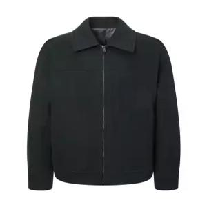 헤지스 남성 24FW [반값세일]그린 핸드메이드 집업 점퍼 HZJU4D503E3