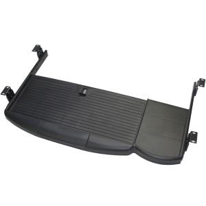 슬라이딩 트레이 키보드 받침대 3단 조절 레일형 수납 선반 거치대