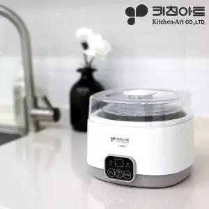 [키친아트] 허브 1L대용량 스테인레스 디지털 요거트메이커 KY-2081WS
