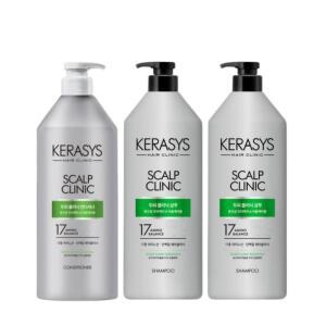 케라시스 두피클리닉 샴푸 980ml x2개+컨디셔너980ml x1개