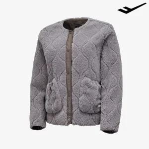 여성 플리스 퀄팅 자켓 집업 후리스 뽀글이 양털 트레이닝복 상의 PS3WJ24W722