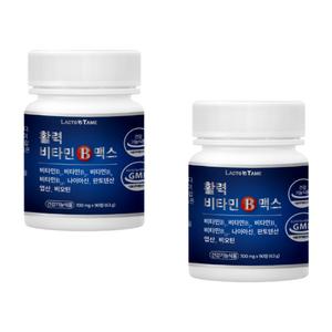 락토테미 멀티비타민 고용량 고농축 고함량 활력 비타민b 맥스 b군 컴플렉스 비오틴 b12 판토텐산 엽산 90정 2세트