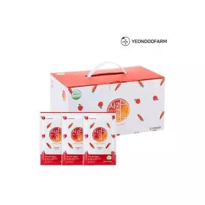 [연두팜] NFC 착즙 사과당근즙 100ml 30개입 한박스