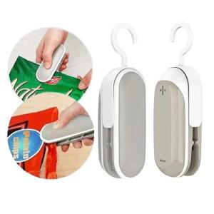 서희물류 휴대용 과자 비닐봉지 미니 실링기 커팅 겸용 열선 밀봉기