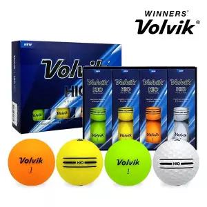 [볼빅] 하이오 비거리 골프공 2피스 12구 무광 비비드컬러