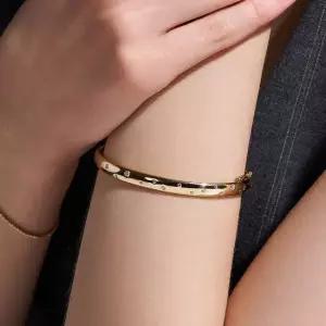 14k 플래닛 랩 다이아몬드 뱅글 팔찌_약17cm_플레인