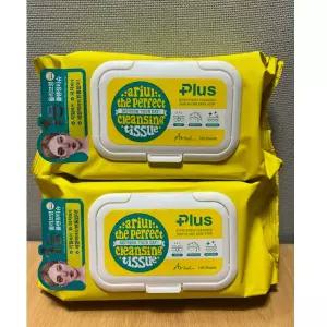 아리얼 더 퍼펙트 클렌징 티슈 플러스 100매 2개