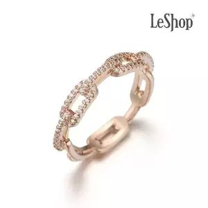 14K 모노 링크 체인 반지(GoldPlated)_LJ5071BRR