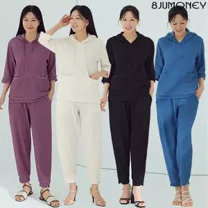 [8JUMONEY] 팔주머니 산들 후드 셋업