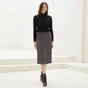 [최초가 98000원] 크리즈 스트레이트 플리츠 스커트 3colors)_YI08WRPSK01