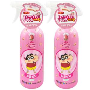 온더바디 코튼풋 발을 씻자 풋샴푸385ml x2개 말랑향긋 피치향