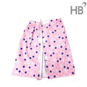 꽃무늬 치마형 환자복 탑가운치마 한의원 병원복 입원복 진찰복 좌훈