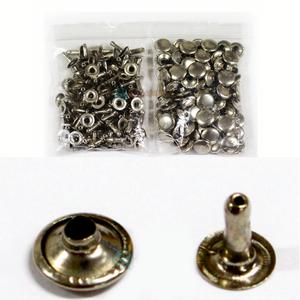 과학만들기용 관절모형연결단추 금속 똑딱이단추 암 수 10mm 100개입