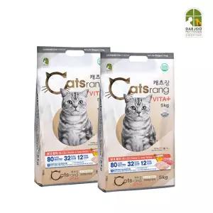 NEW 캐츠랑 전연령용 비타플러스 5kg 2개