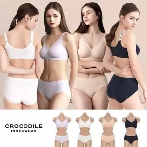 [25SS]크로커다일 시그니처 인견 감탄브라 4세트