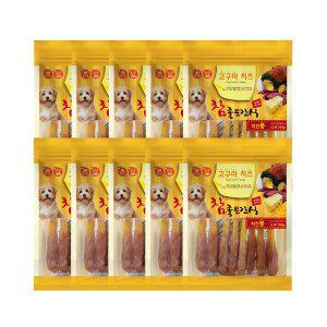 [기타]참좋은간식 고구마치즈 100g 치킨봉 10개세트