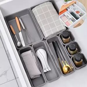 책상 서랍 소품 수저통 수납 정리 함 리빙 공간 박스/보관/플라스틱/서랍장/정리함/이사/수납함/틈새/이불