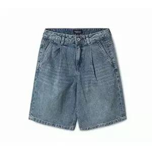 [후아유]WHOAU 여성용 핀턱 루즈핏 청반바지 WHTJF2534FSG