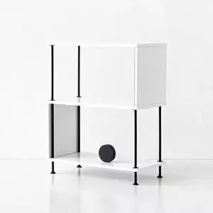 [마켓비]이지보 툴프리 선반 3단 N형 화이트 4073.7517