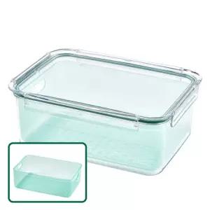 NEW 알레보 브리앙 풀 트라이탄 투명 밀폐용기 반찬통 3500ml(+채반) 단품