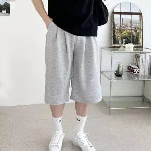 [sado]남성 버뮤다팬츠 7부 와이드 트레이닝 반바지 SS1001M