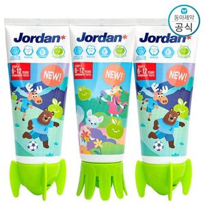 조르단 어린이 치약 스텝 2단계 청사과향 90g 3개