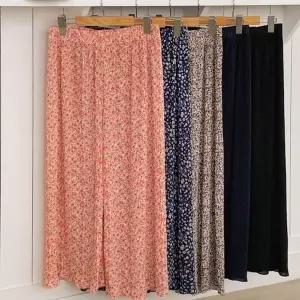 썸머핏 플리츠 냉감 쿨바지 일자몸빼 촌캉스 냉장고바지 1+1