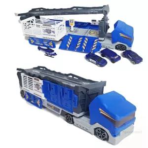 HM 변신 경찰차 세트 카캐리어장난감 경찰놀이세트 변신자동차장난감