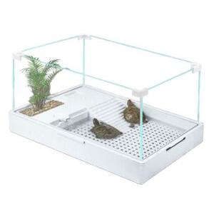 거북이 수조 반수생 키우기 어항 쉼터 아크릴 수족관