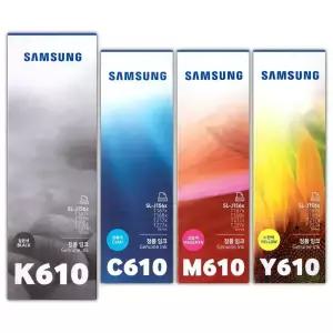 삼성정품잉크 INK-K610 INK-C610 INK-M610 INK-Y610 세트