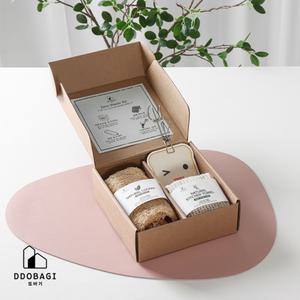 또바기 제로웨이스트 천연 수세미 삼베 키트 친환경 4종 선물세트