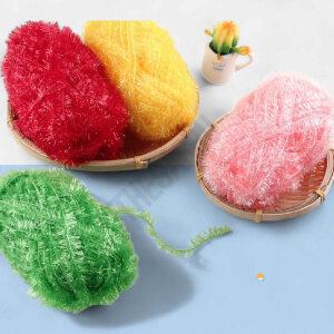 손뜨개수세미실 수세미털실 혼합색상 10p 세트