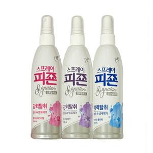 피죤 리치퍼퓸 정전기방지 스프레이 200ml 3종 중 1개 섬유탈취제 실내 옷 냄새제거 섬유향수