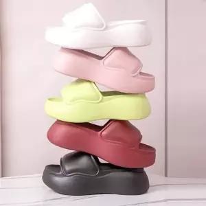 준캡 7cm 굽높은 망고슬리퍼 푹신하고 발편한 거실화