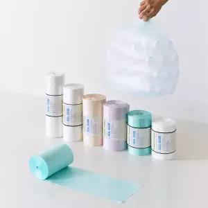 [리빙플랜트]1+1 뜯어쓰는 분리수거 비닐봉투 재활용 쓰레기 봉투 국내산 대형 롤 배접 다용도 20L~100L