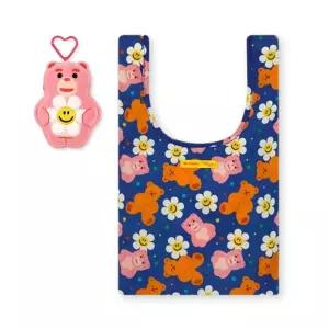 위글위글 장바구니 미니 벨리곰 베어 휴대용 피크닉백 27x42cm