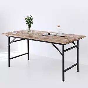 [마켓비]마켓비 PECRE 빈티지접이식테이블 150x80 PC0128TB