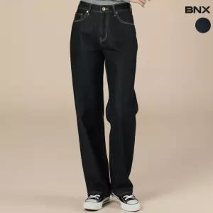 [55-77]여성 생지 와이드 데님 팬츠