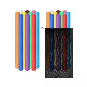 LL 백업 펀스틱 두께 5cm 길이 50cm 75cm 1M 혼합 10개 ( 원형 막대 스펀지 체육 미술놀이 플레이스틱