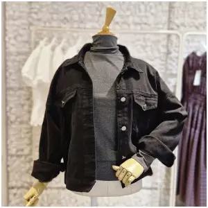 [대구백화점] [무자크]뒤스팽글블랙데님자켓(MP7WJK17)