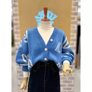 [레코브](하남점)하트프린트 니트가디건(LG61EYKC602X)