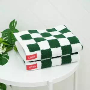 키리아 코마사 프리미엄 디자인 호텔타올 5장(체스)