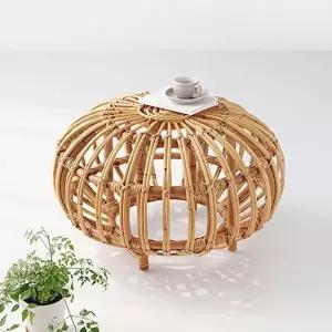 [마켓비]PASAR 사이드테이블/스툴 64 라탄 CR0051