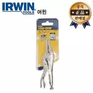 어윈 롱노우즈 바이스그립플라이어 4LN 100mm IRWIN 락킹 플라이어 바이스그립