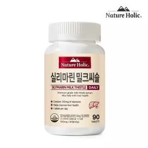 네이처홀릭 실리마린 밀크씨슬 1병 90정 3개월분