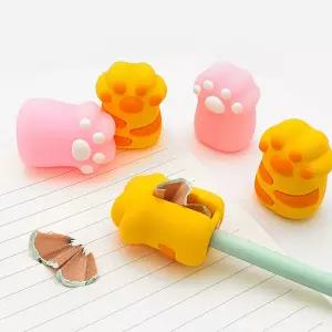 시무룩 냥 젤리 실리콘 연필깎이 학용품 미니연필깎이 휴대용 초등학생 문구