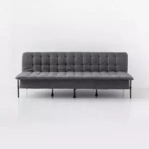 [마켓비]니스코 3인 패브릭 소파베드 NT8193 MAZZU 그레이 0035.4463